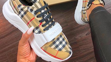 burberry purcell sneakers|Burberry Sneakers for Women .